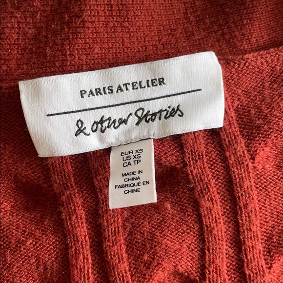 & Other Stories Cable Knit Cardigan - Picture 3 of 9